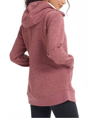 
                  
                    Load image into Gallery viewer, BURTON WOMENS MINXY FULL ZIP FLEECE - ROSE BROWN - 2020 FLEECE
                  
                