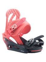 BURTON WOMENS STILETTO SNOWBOARD BINDINGS - PINK FADE - 2020 MEDIUM PINK FADE SNOWBOARD BINDINGS