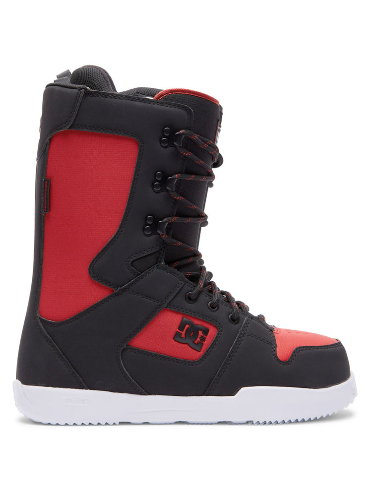 DC PHASE SNOWBOARD BOOTS - BLACK RED - 2023 BLACK RED BLACK SNOWBOARD BOOTS