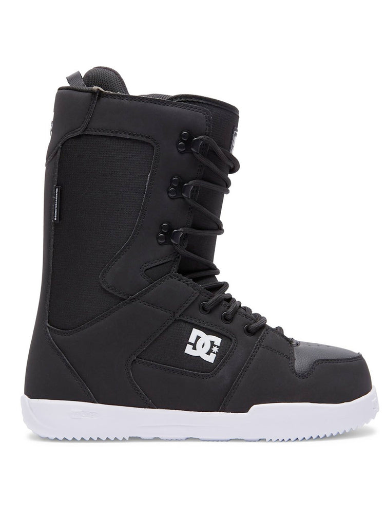 DC PHASE SNOWBOARD BOOTS - BLACK WHITE - 2023 BLACK WHITE SNOWBOARD BOOTS