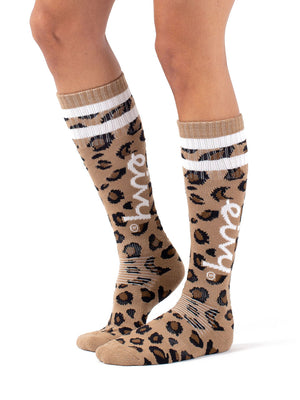 
                  
                    Load image into Gallery viewer, EIVY CHEERLEADER WOOL SOCKS - LEOPARD LEOPARD SOCKS
                  
                