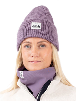 
                  
                    Load image into Gallery viewer, EIVY EASTER RIB BEANIE - DEEP PURPLE O S DEEP PURPLE BEANIES
                  
                