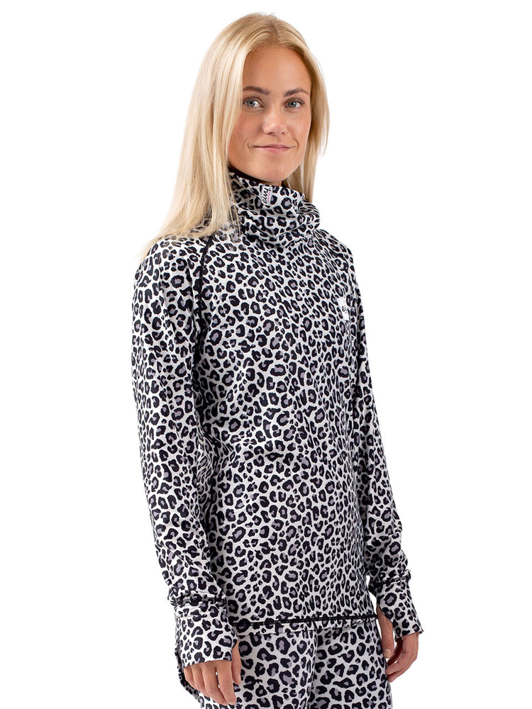 EIVY ICECOLD GAITER TOP BASE LAYER - SNOW LEOPARD - 2023 SNOW LEOPARD BASE LAYERS