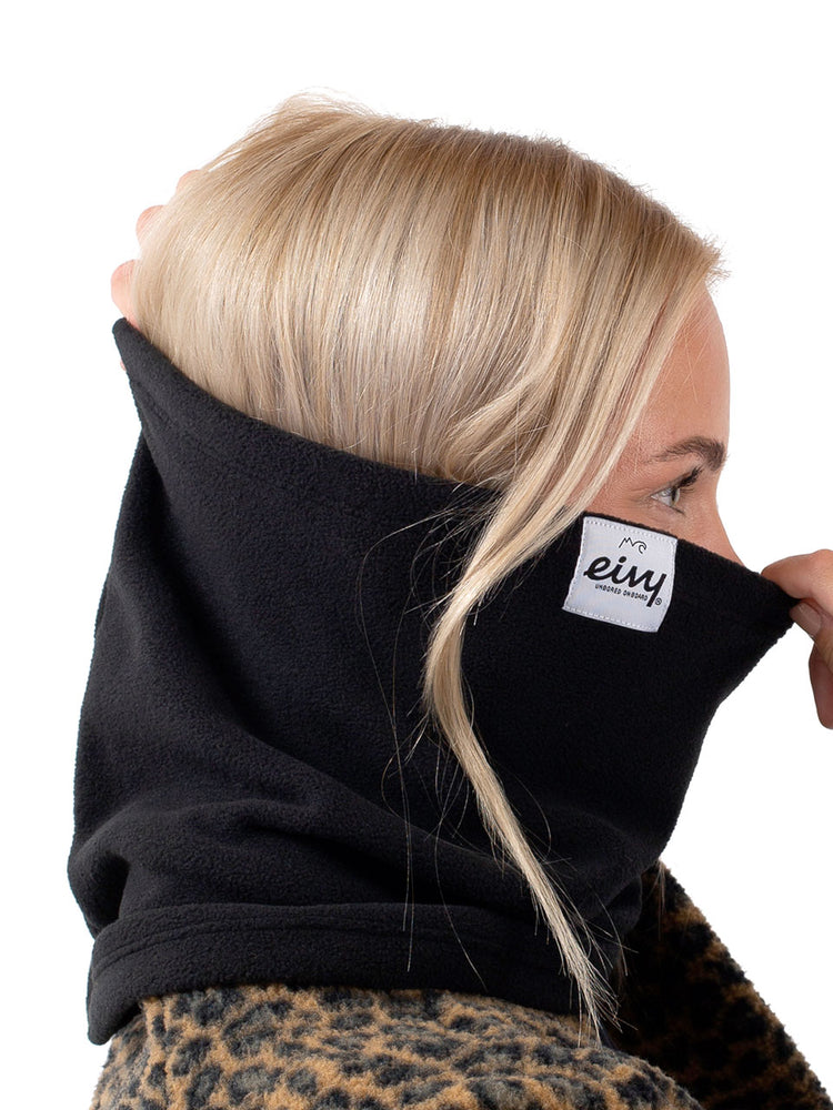 EIVY TUBULAR FLEECE NECK WARMER - BLACK - 2023 FACEMASKS