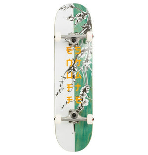 
                  
                    Load image into Gallery viewer, ENUFF CHERRY BLOSSOM SKATEBOARD COMPLETE 8 WHITE TEAL skateboard completes
                  
                