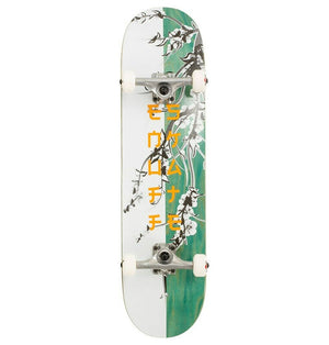 
                  
                    Load image into Gallery viewer, ENUFF CHERRY BLOSSOM SKATEBOARD COMPLETE 8 WHITE/TEAL skateboard completes
                  
                