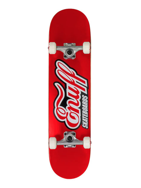 ENUFF CLASSIC LOGO SKATEBOARD COMPLETE 7.75 RED skateboard completes