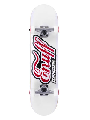 
                  
                    Load image into Gallery viewer, ENUFF CLASSIC LOGO SKATEBOARD COMPLETE 7.75 WHITE skateboard completes
                  
                