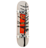 ENUFF EVERGREEN TREE SKATEBOARD COMPLETE 8 WARM GREY/RED skateboard completes