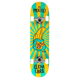 
                  
                    Load image into Gallery viewer, ENUFF LUCHA LIBRE SKATEBOARD COMPLETE YELLOW/BLUE skateboard completes
                  
                