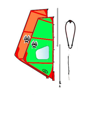 
                  
                    Load image into Gallery viewer, 2025 Ezzy Kids Rig Dacron 1 Windsurfing Rigs
                  
                