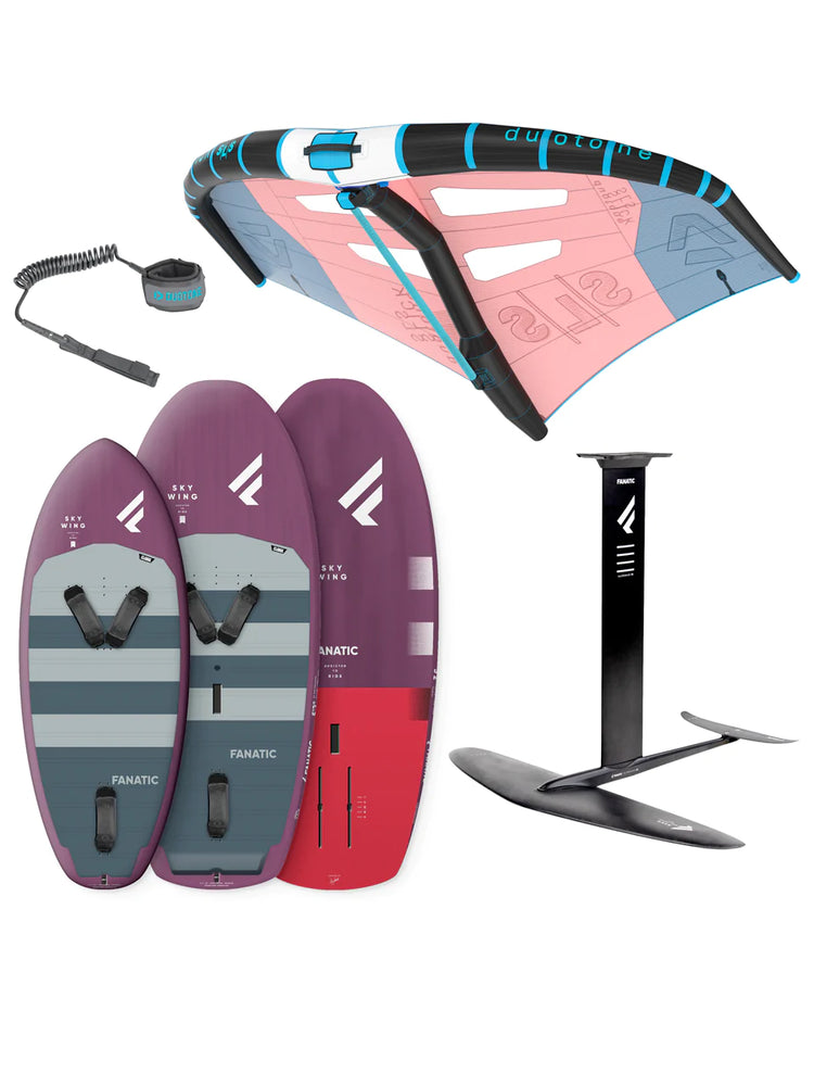 Fanatic Sky Wing 5'8" + Duotone Slick SLS Complete Foiling Package - 2023 Foil Wing Boards