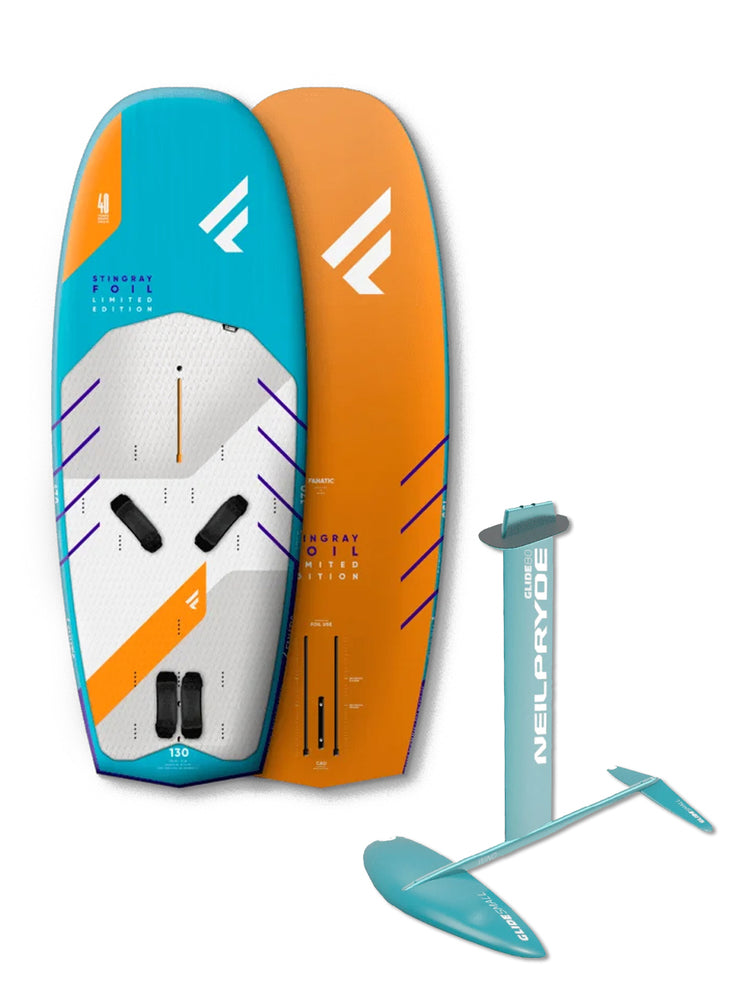 2021 Fanatic Stingray Foil LTD + Neilpryde Glide S Windsurf Foiling Package Foiling Boards