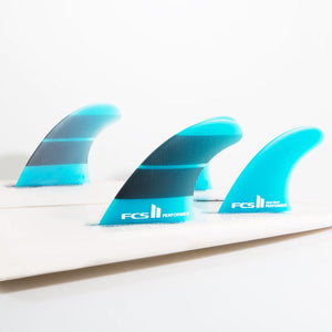 
                  
                    Load image into Gallery viewer, FCS II PERFORMER NEO GLASS TRI QUAD FIN SET SURFBOARD FINS
                  
                
