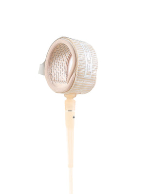 
                  
                    Load image into Gallery viewer, FCS ALL ROUND ESSENTIALS 7&amp;#39; SURFBOARD LEASH 7&amp;#39; ALMOND CREAM SURF LEASH
                  
                