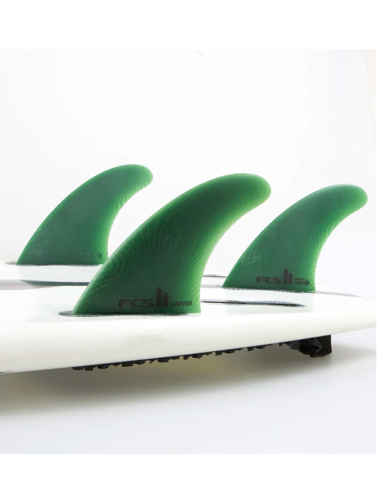 FCS II CARVER NEO GLASS ECO TRI QUAD FIN SET SURFBOARD FINS