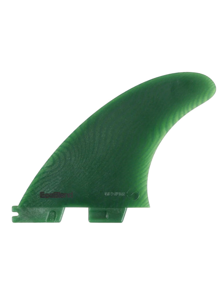 FCS II CARVER NEO GLASS ECO TRI QUAD FIN SET LARGE SAGE SURFBOARD FINS