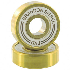
                  
                    Load image into Gallery viewer, FKD BIEBEL PRO GOLD SKATEBOARD BEARINGS GOLD SKATEBOARD BEARINGS
                  
                
