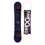 GNU WOMENS ASYM B-NICE BTX SNOWBOARD - DARK - 2019 SNOWBOARDS