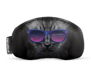
                  
                    Load image into Gallery viewer, GOGGLESOC GOGGLE COVER - BAD KITTY BAD KITTY GOGGLES
                  
                