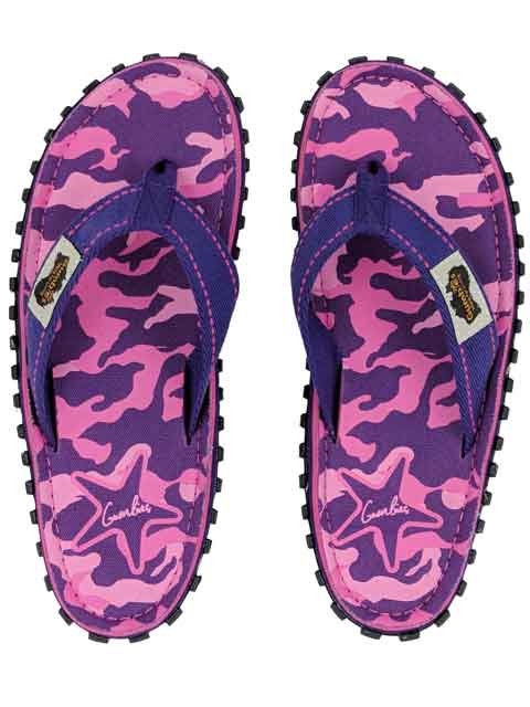 Gumbies Islander Canvas Flip Flops Cami Windsurfing Footwear