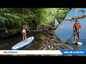 
                  
                    Load and play video in Gallery viewer, Naish One Nisco 12&amp;#39;6 Inflatable SUP
                  
                