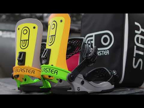 
                  
                    Load and play video in Gallery viewer, UNION AIRBLASTER INVERTER 1260 SNOWBOARD BINDINGS - MULTICOLOUR - 2023
                  
                