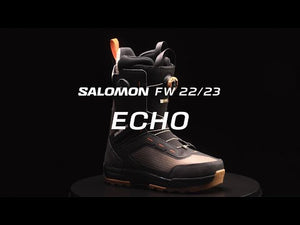 
                  
                    Load and play video in Gallery viewer, SALOMON ECHO LACE SJ BOA SNOWBOARD BOOTS - ARMY GREEN - 2023
                  
                
