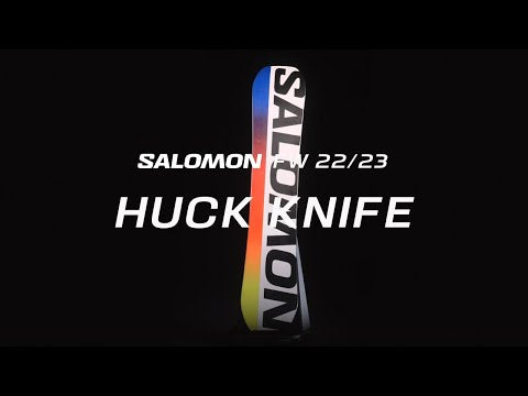 
                  
                    Load and play video in Gallery viewer, SALOMON HUCK KNIFE SNOWBOARD - 2023
                  
                