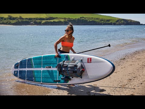 
                  
                    Load and play video in Gallery viewer, 2023 Red Paddle Co Voyager 12&amp;#39; Inflatable SUP Package
                  
                