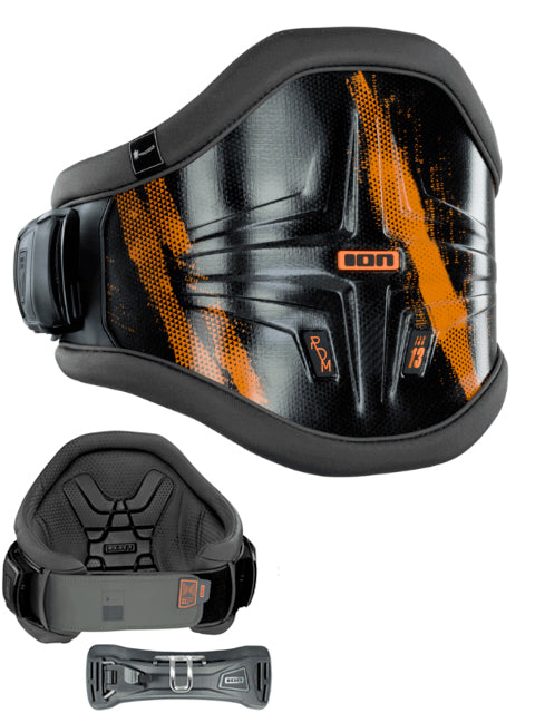 2020 ION Radium Curv 13 Waist Harness Dark Grey/Orange Waist Harnesses