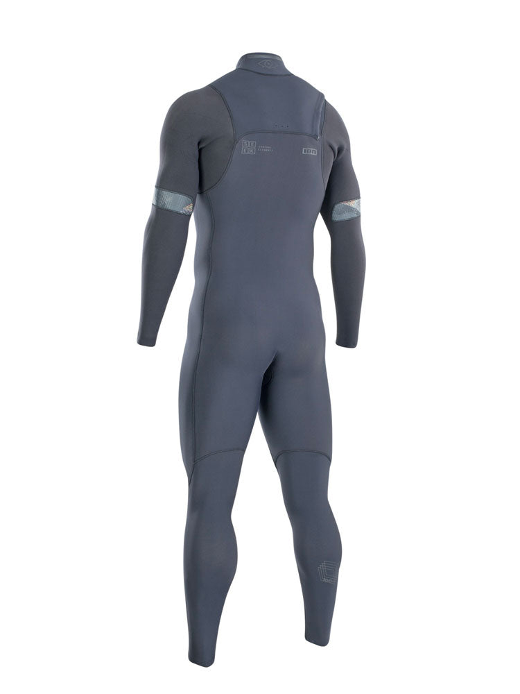 Ion Seek Amp Semidry 4/3mm FZ Wetsuit - Black - 2023 Mens winter wetsuits