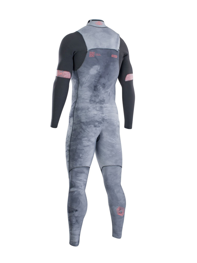 Ion Seek Amp Semidry 5/4 FZ Wetsuit - Tie Dye - 2022 Mens winter wetsuits