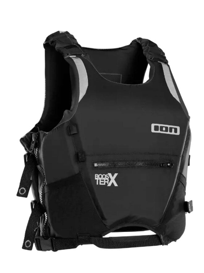 
                  
                    Load image into Gallery viewer, Ion Kids Booster X Side Zip Buoyancy Vest Black Buoyancy Vests
                  
                