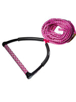 2016 Jobe Core Wake Combo Handle & Rope Pink Default Title Ropes and handles