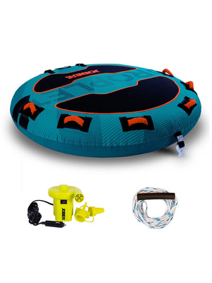 
                  
                    Load image into Gallery viewer, Jobe Droplet 2 Person Towable Inflatable Package Inflatables
                  
                
