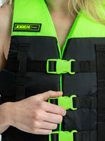 Jobe Dual Unisex 4 Buckle Vest Lime Green Buoyancy Vests
