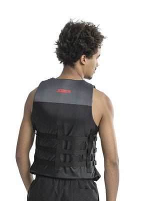 
                  
                    Load image into Gallery viewer, Jobe Dual Unisex 4 Buckle Vest Black Impact Vests
                  
                