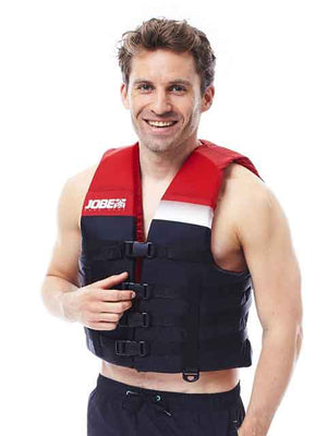 
                  
                    Load image into Gallery viewer, 2019 Jobe Dual Unisex Buckle Vest Red 2XL-3XL Impact Vests
                  
                