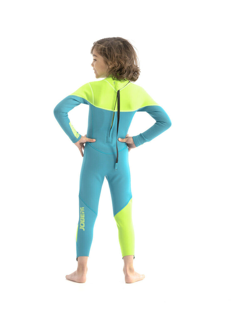 
                  
                    Load image into Gallery viewer, Jobe Kids Boston 3/2 Wetsuit - Teal Kids summer wetsuits
                  
                