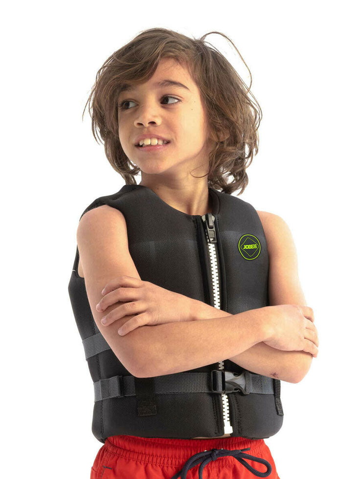 Jobe Youth Neoprene Vest Black Impact Vests