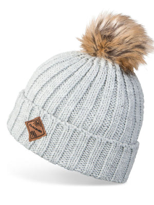 
                  
                    Load image into Gallery viewer, DAKINE WOMENS KYLIE BEANIE - GREY - 2019 O/S GREY BEANIES
                  
                