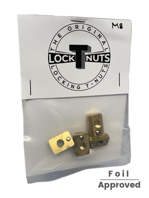 
                  
                    Load image into Gallery viewer, Locking T-Nut set M8 Foiling Accessories and Spares
                  
                