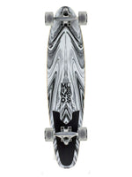 MINDLESS RAIDER VI LONGBOARD - SKATEBOARD COMPLETE 8 GREY LONGBOARD COMPLETES