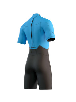 
                  
                    Load image into Gallery viewer, Mystic Brand 3/2 mm Shorty - Global Blue - 2024 Mens shorty wetsuits
                  
                