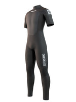 Mystic Brand 3/2MM BZ Short Arm Wetsuit - Black - 2022 Mens summer wetsuits