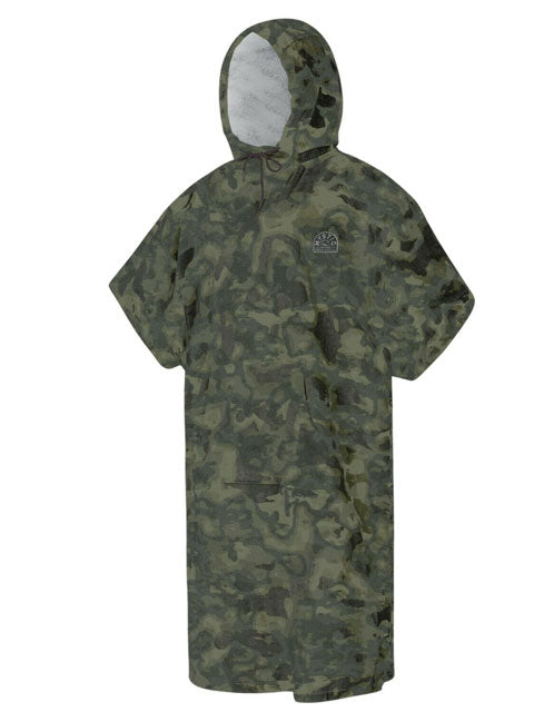 Mystic Velour Hooded Drying Poncho Camo Default Title Changing towels and ponchos