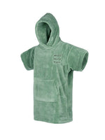 Mystic Kids Teddy Hooded Drying Poncho Sea Salt Green Default Title Changing towels and ponchos