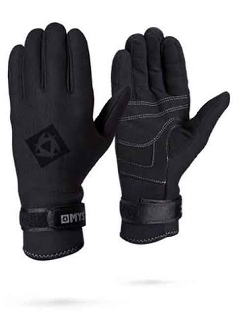 2018/19 Mystic Smooth 2MM Neoprene Gloves Black M Wetsuit gloves