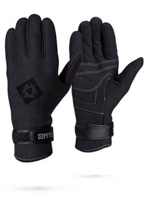 2018/19 Mystic Smooth 2MM Neoprene Gloves Black Wetsuit gloves